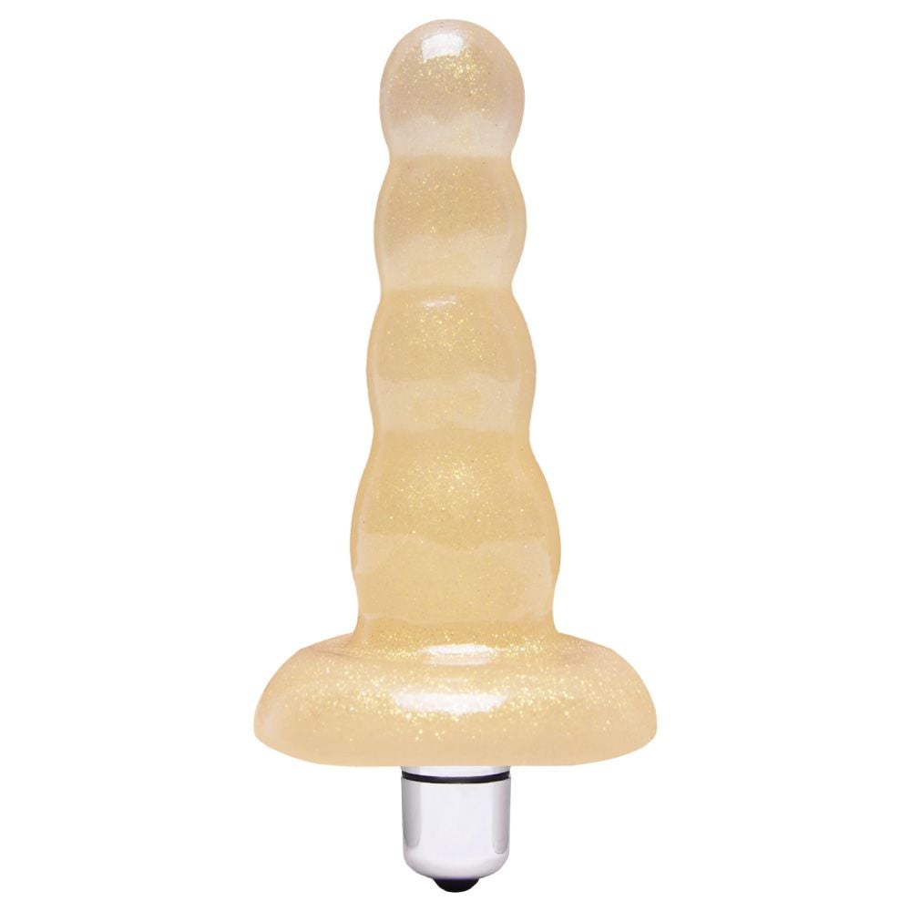 Plug Anal Glitter 10 Vibrações 12,5 X 3Cm Kgel - Image 2