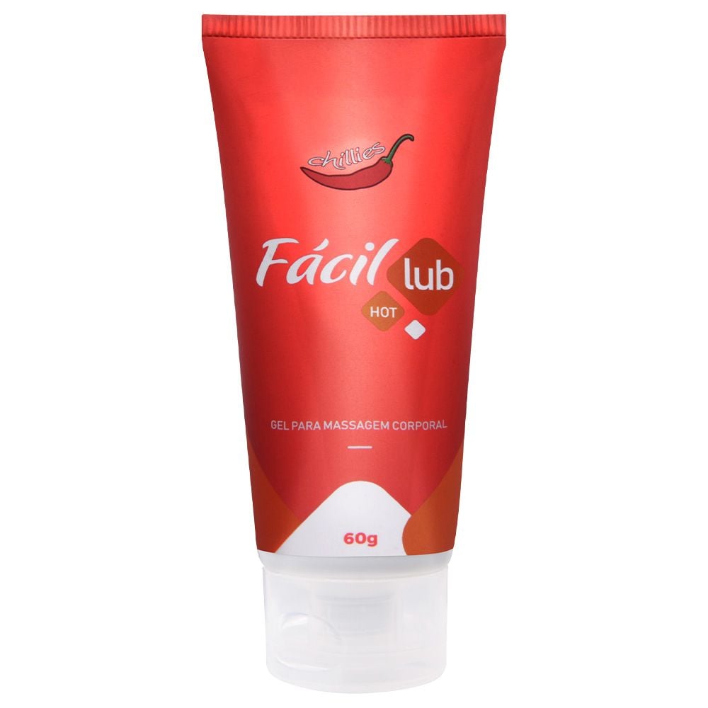 Lubrificante Base de Água Fácil Lub Hot 60g