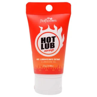 Hot Lub Gel Lubrificante Excitante Deslizante Beijável 25G Hot Flowers