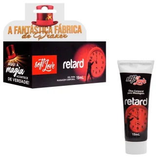 Retard Gel Retardante de Ereção Masculino 15Ml Soft Love