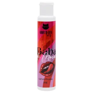 Baba De Moça Sabor Uva Gel Lubrificante 50G Banho De Gata